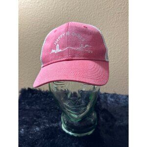 Sportsman Happy Girls Bend Oregon Pink & White Trucker Hat   Snapback